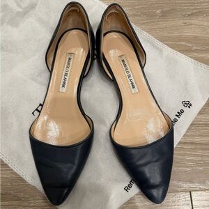 Manolo Blahnik D’Orsay Flats Shoes